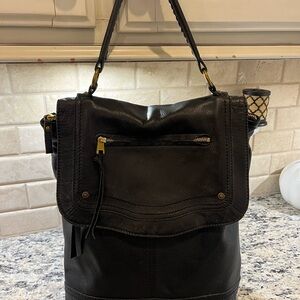 Black Leather Women's Bag